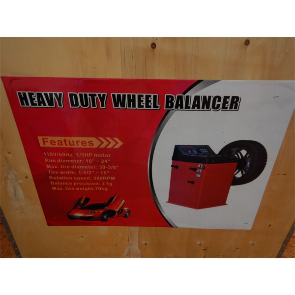heavy duty wheel balancer