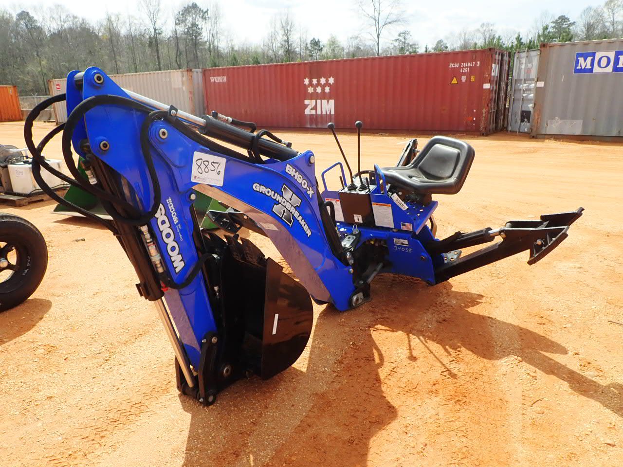 BH90X wood backhoe attachment