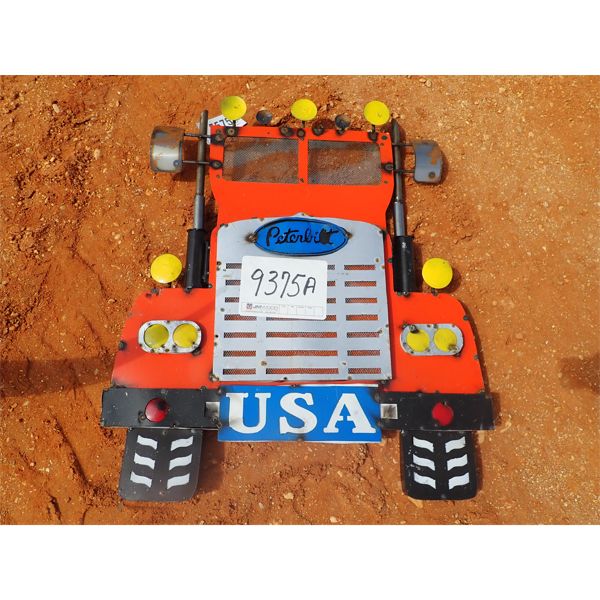 Peterbilt metal sign