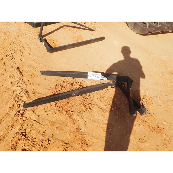 4' fork blades, fits forklift 