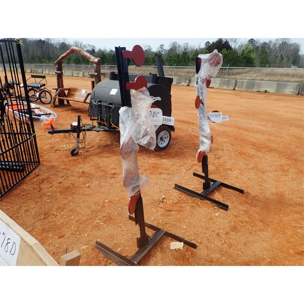 metal targets w/stand