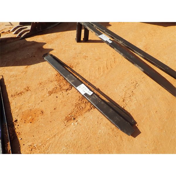 7' blade extensions, fits forklift
