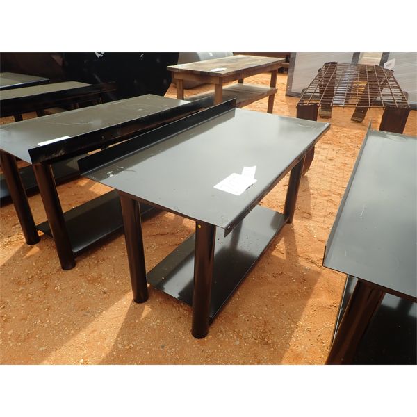60" metal table