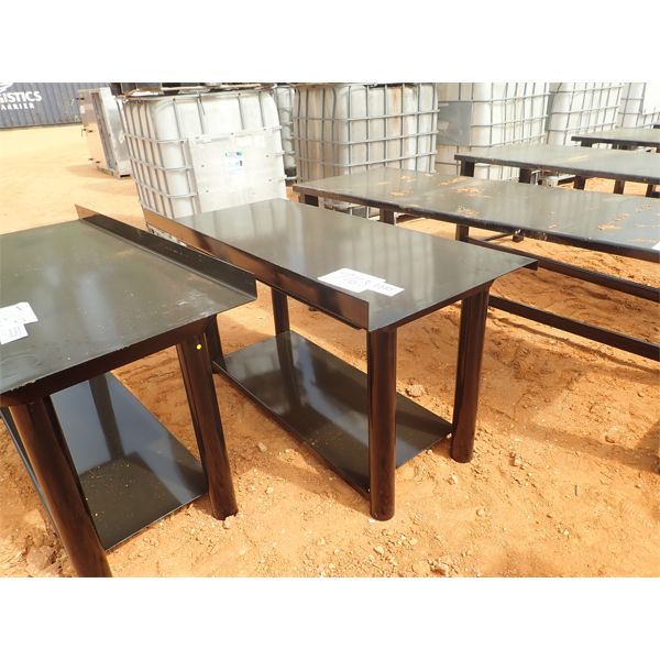 60" metal table