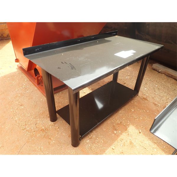 60" metal table