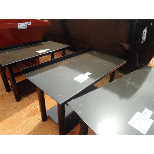 60" metal table