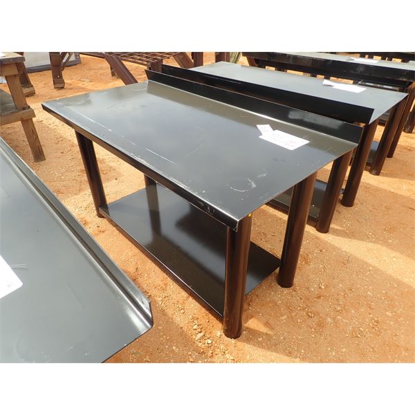 60" metal table