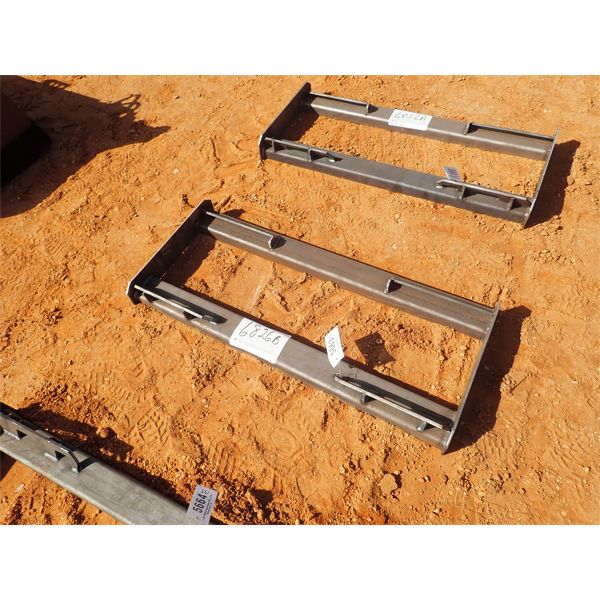 Mount frame, fits skid steer loader 