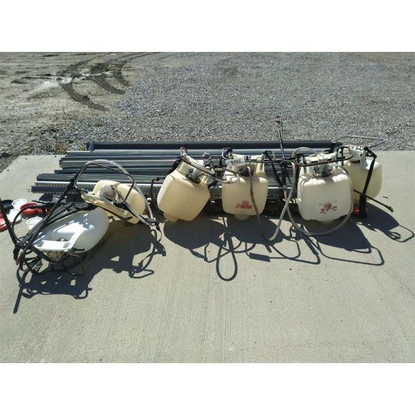 (5) BACKPACK SPRAYERS