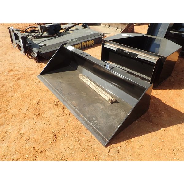 78" bucket, fits skid steer loader 