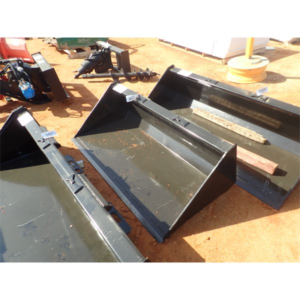 66" Bucket, fits skid steer loader
