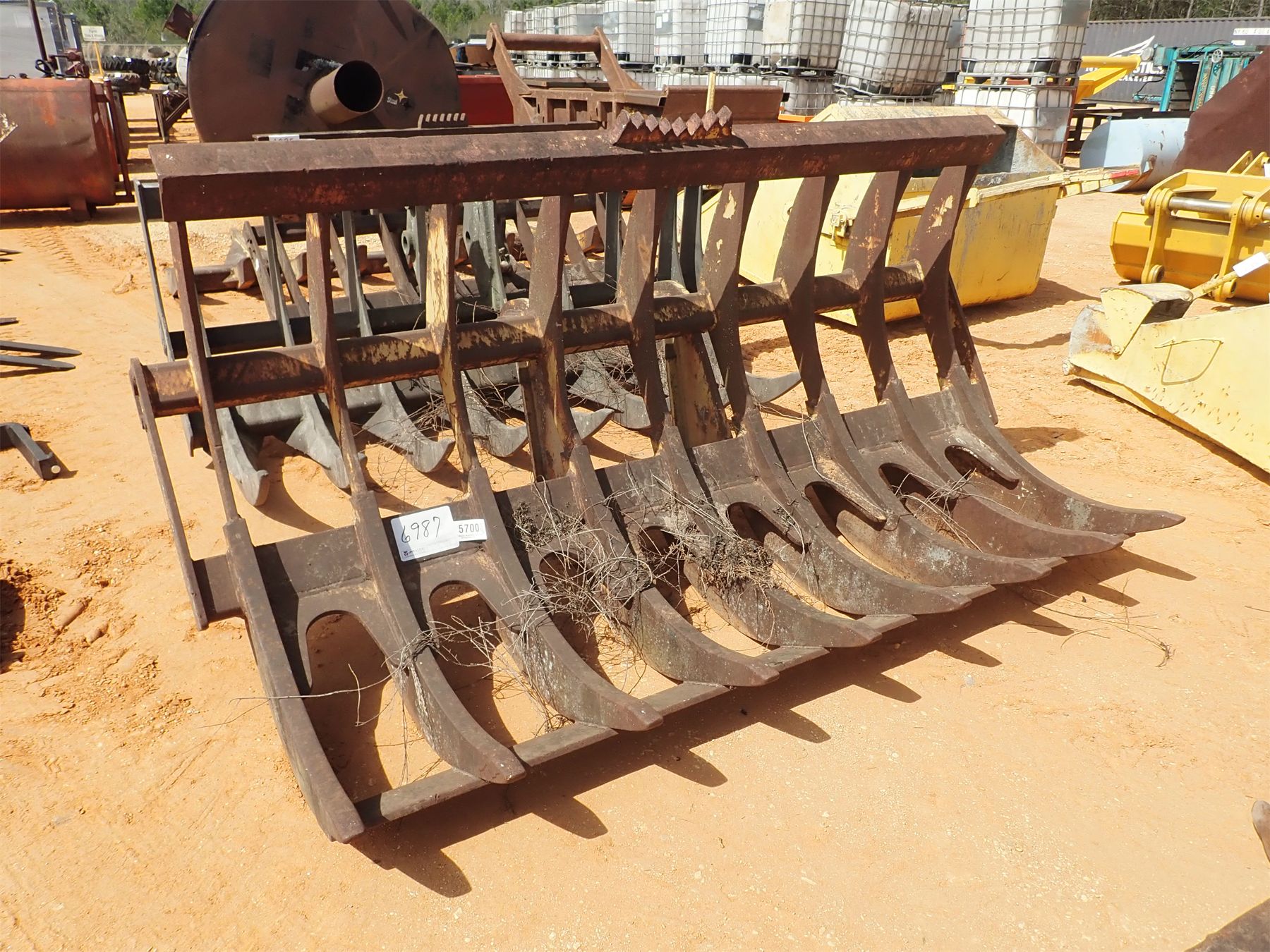 9' stacking rake - J.M. Wood Auction Company, Inc.