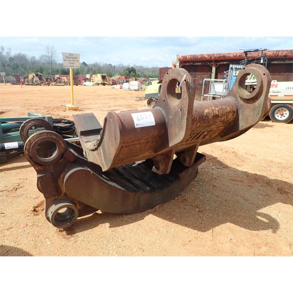 A.I.M. clam shell grapple, fits hyd excavator