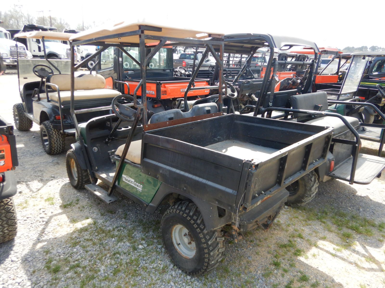 EZGO WORKHORSE Golf Cart J.M. Wood Auction Company, Inc.