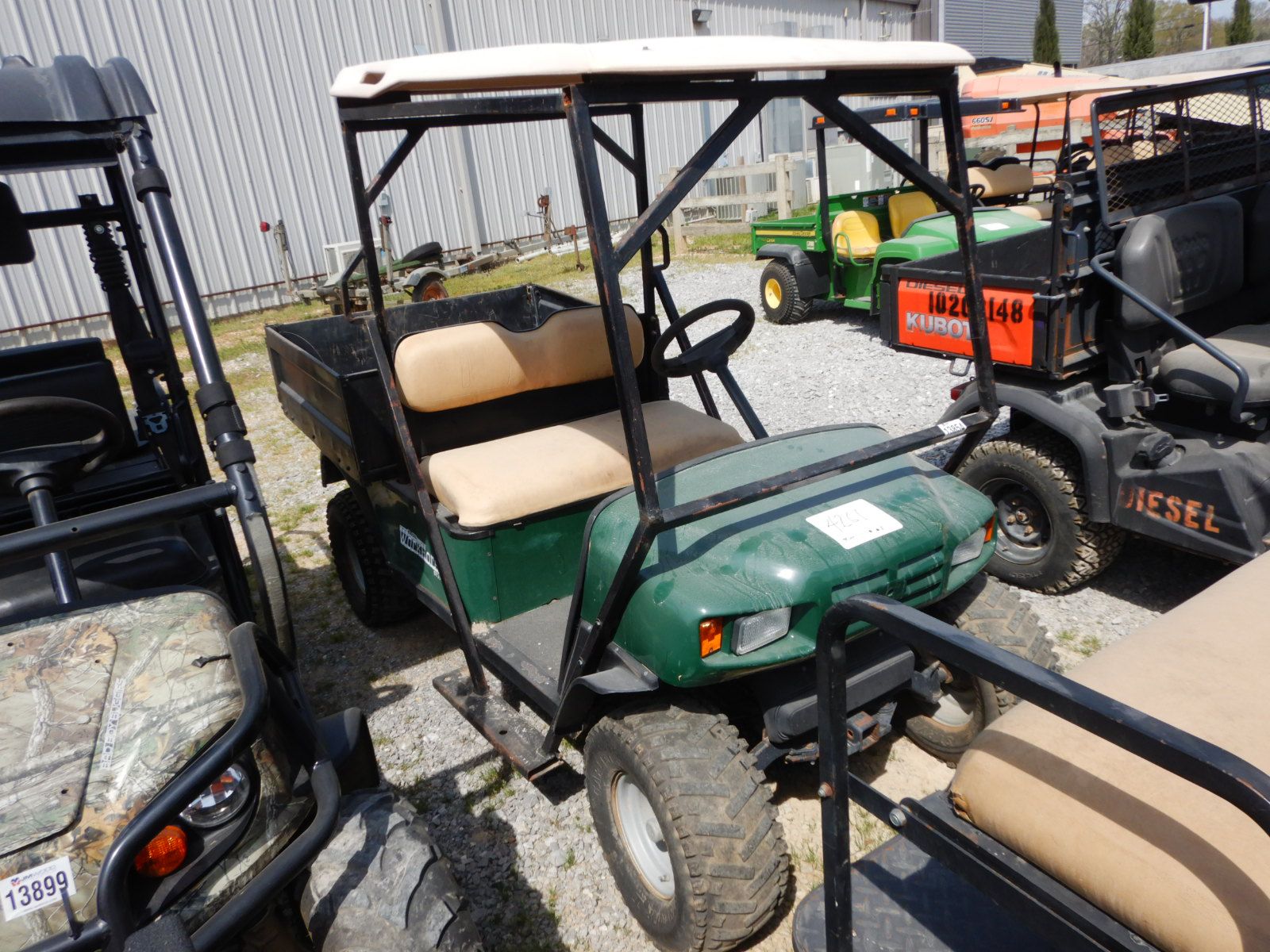 EZGO WORKHORSE Golf Cart J.M. Wood Auction Company, Inc.