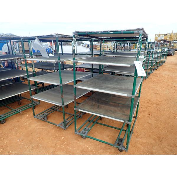 5 shelf cart on wheels
