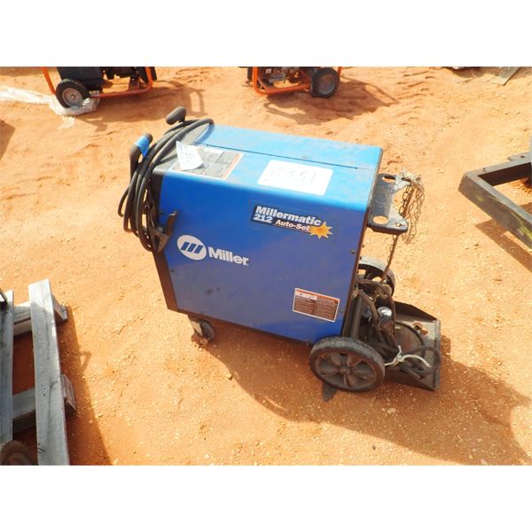 MILLER MATIC 212 auto set wire welder 