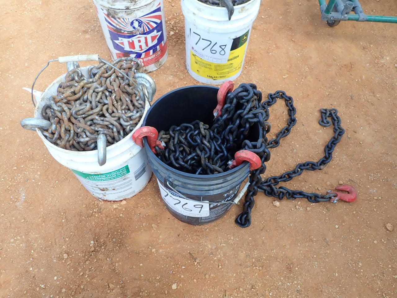 (2) buckets chain - J.M. Wood Auction Company, Inc.