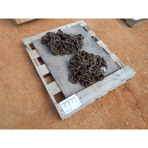 (1) pallet of chain 