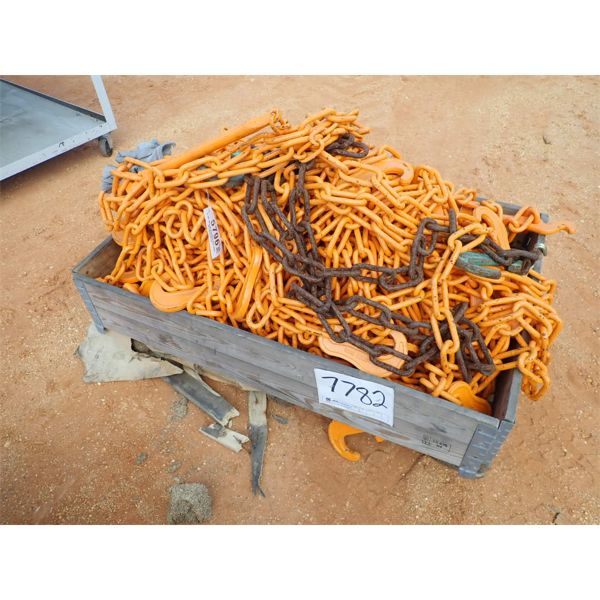(1) crate of chain