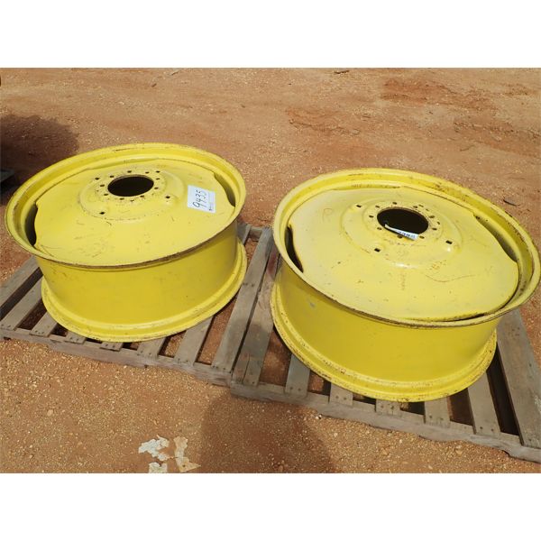 (2) tractor rims 