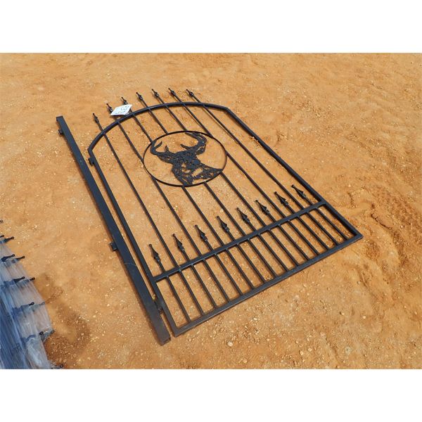 4' x 6' wrought iron gate 