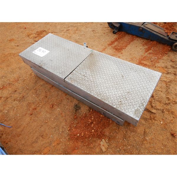 Aluminum above bed tool box