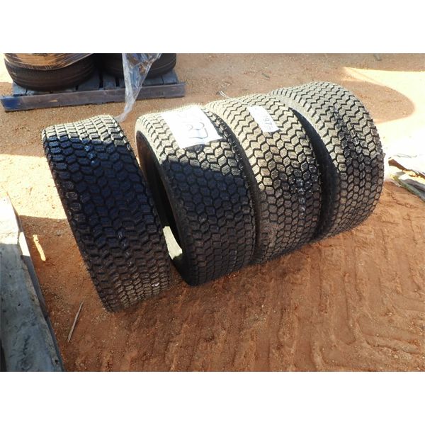 (4) 265/55D16.5 tires