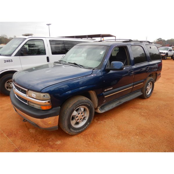 2001 CHEVROLET TAHOE SUV