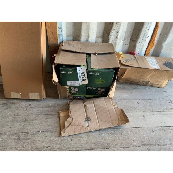 VICTOR PRESSURE GAUGE (8) gauges