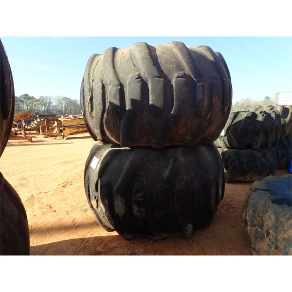 (2) 78 x 45.00-32 tires w/rims