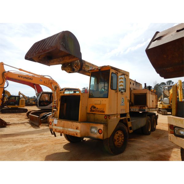BADGER 670 Excavator - Wheel