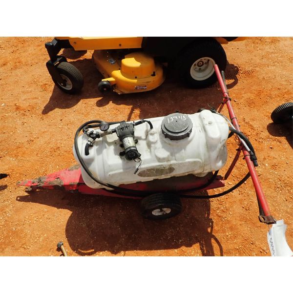 Sprayer w/tank on trailer