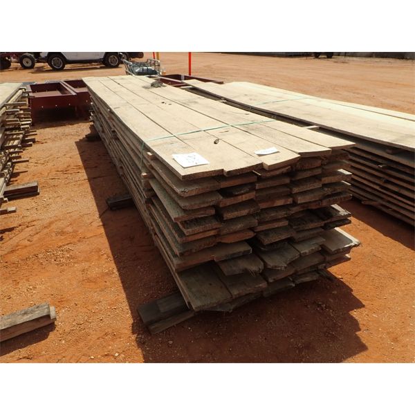 1 ball rough cut 1"x8"x15' pine