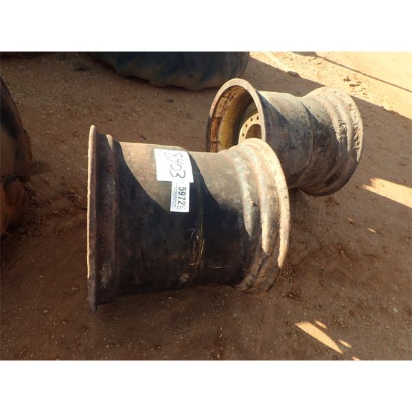 (2) 27" skidder rims