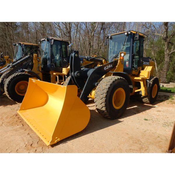 624k JOHN DEERE 624K Wheel Loader - J.M. Wood Auction Company, Inc.