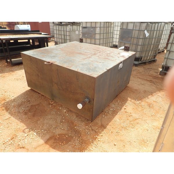 square tank with lift point, & mount brackets 
