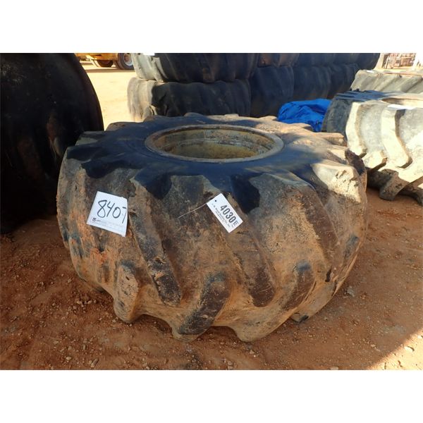 28L-26 skidder tire w/rim