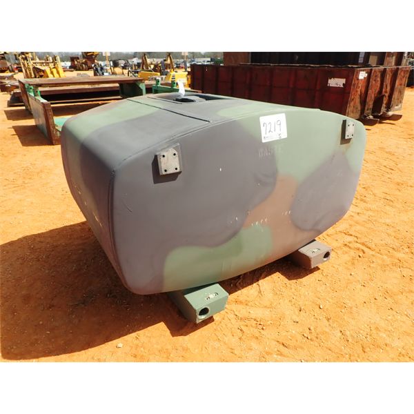 500 gallon military type fuel storage tank 