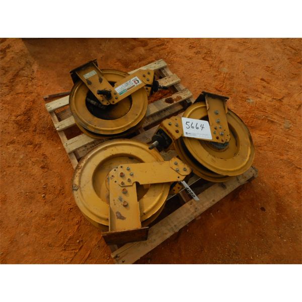 (3) hose reel w/hose