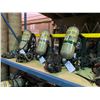 Image 2 : 8 PALLET BINS OF MSA L-30 OXYGEN TANKS, SCOTT AIR PAKS, BACK HARNESS, REGULATORS, FACE MASKS, HARD