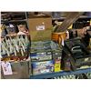 Image 2 : ASSORTED BIN OF CONSTRUCTION ADHESIVES, BOXES OF GARAGE FLOOR EPOXY COATING KITS, & PAINT TRAYS (