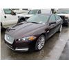 Image 1 : 2013 JAGUAR XF, 4DR SEDAN, RED, VIN # SAJXJ0EF9D8U07297