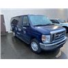 Image 1 : 2011 FORD E-350 9PASS VAN, BLUE, VIN # 1FBSS3BLXBDA93170