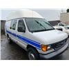 Image 2 : 2006 FORD E-350 SUPER DUTY, 3DR CARGO VAN, WHITE, VIN # 1FTSS34L36HA91509