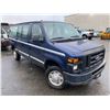 Image 2 : 2012 FORD E-350 3 DR CARGO VAN, BLUE, VIN# 1FBNE3BL2CDA36760