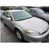 Image 2 : 2006 CHEVROLET IMPALA LT, 4DR SEDAN, GREY, VIN # 2G1WT58N169256296