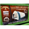 Image 2 : BRAND NEW GOLDEN MOUNT PE FABRIC ROUND ROOF STORAGE BUILDING ( DISASSEMBLED IN CRATE )