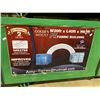 Image 2 : BRAND NEW GOLDEN MOUNT PE FABRIC ROUND ROOF CONTAINER TO CONTAINER STORAGE BUILDING ( DISASSEMBLED