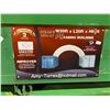 Image 2 : BRAND NEW GOLDEN MOUNT PE FABRIC ROUND ROOF CONTAINER TO CONTAINER STORAGE BUILDING ( DISASSEMBLED
